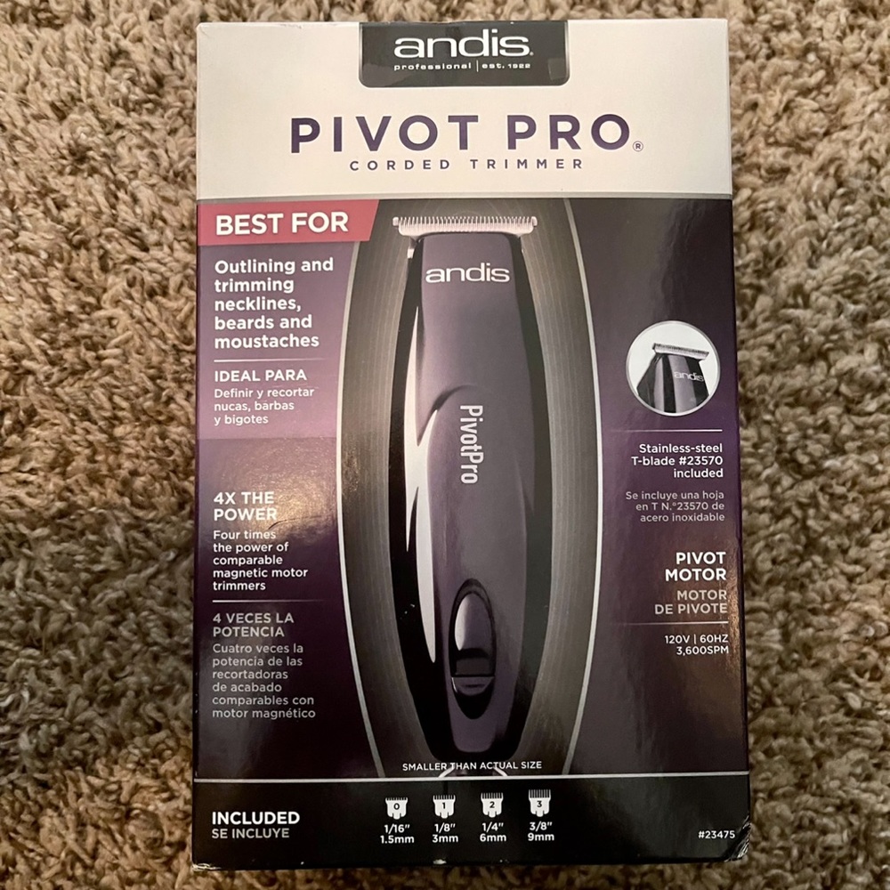 Andis Pivot pro corded trimmer